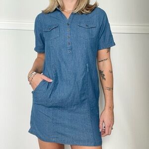 Denim dress